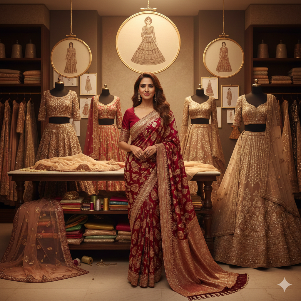 Designer Bridal Saree