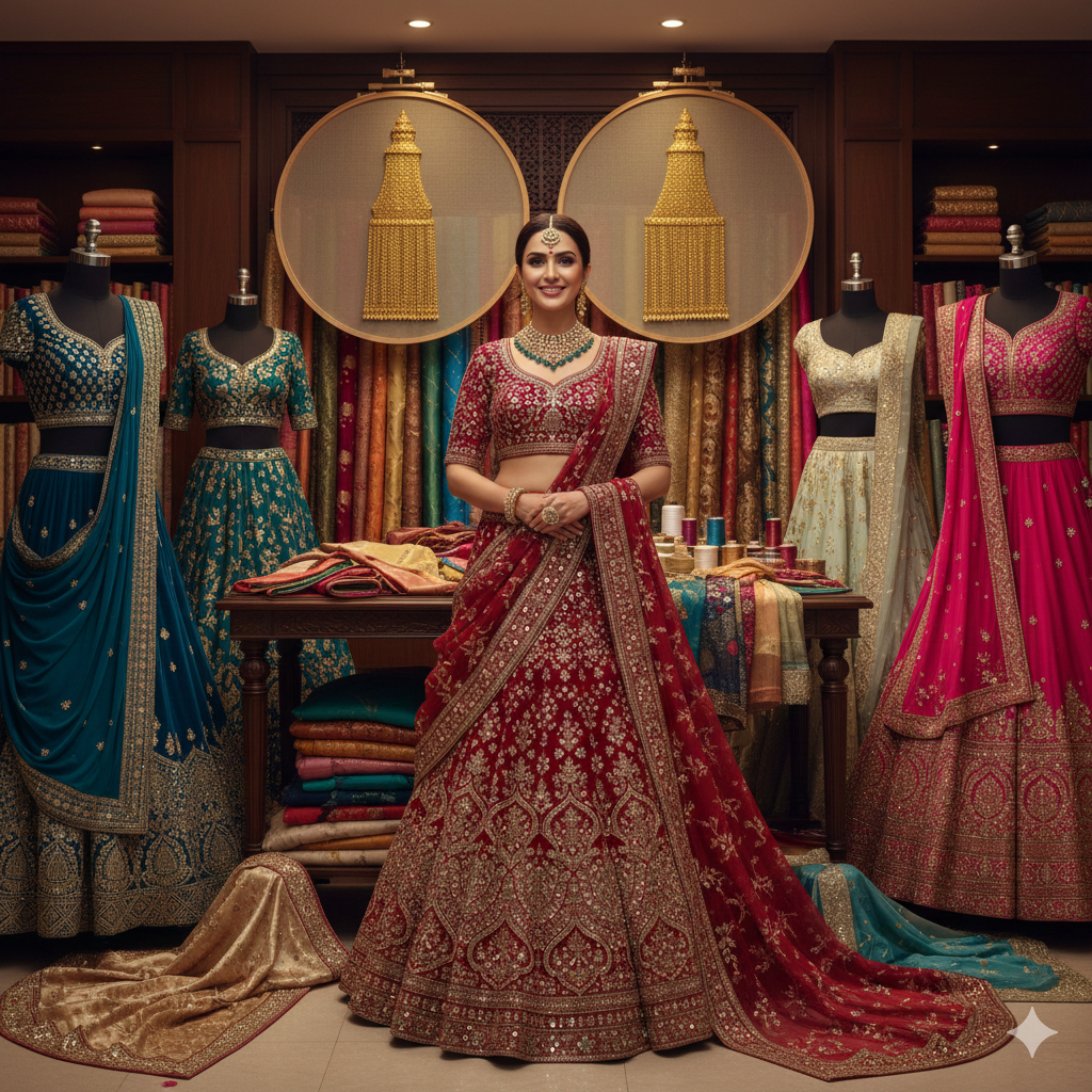 Heavy Bridal Lehenga